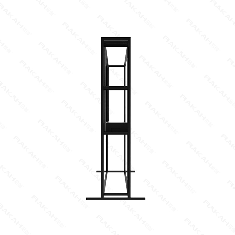 77寸OLED透明屏立式展示柜